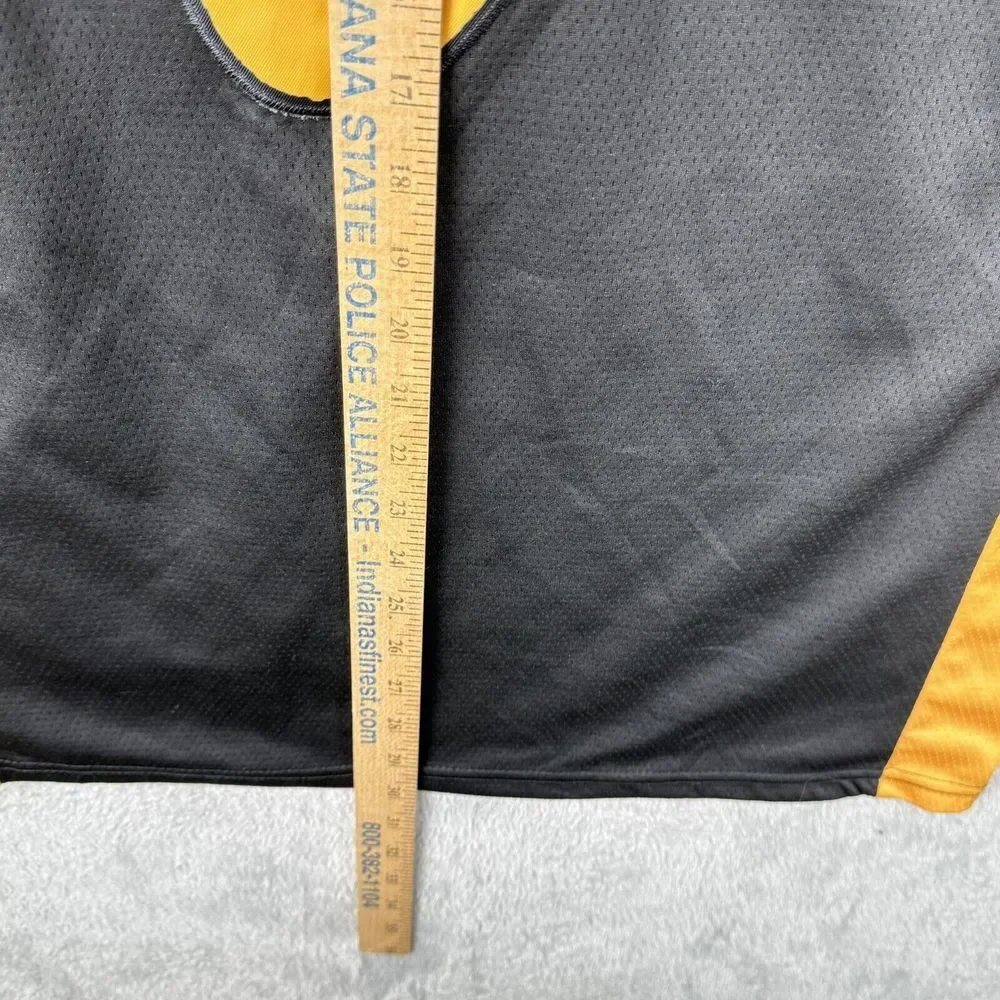 Nike INDY Black & Gold Basketball Jersey